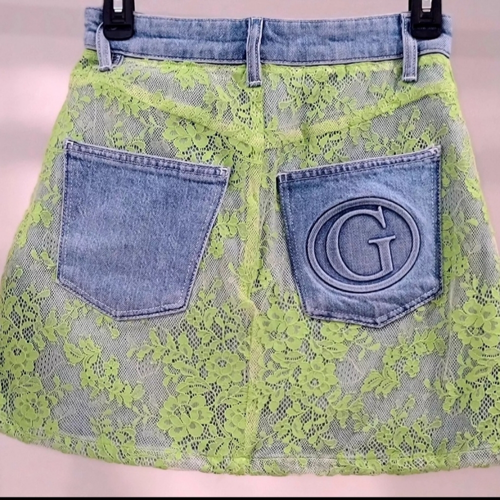 GUESS denim skirt